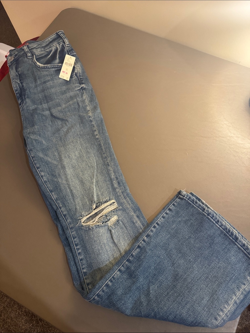 Anthropologie Pilcro Distressed bootcut Jeans 29